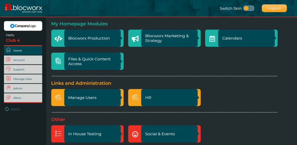 Blocworx No code software 